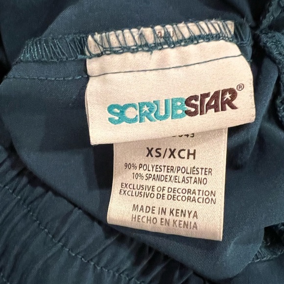SCRUBSTAR women 2pcs scrubs set top and pants /size XS - Picture 14 of 16